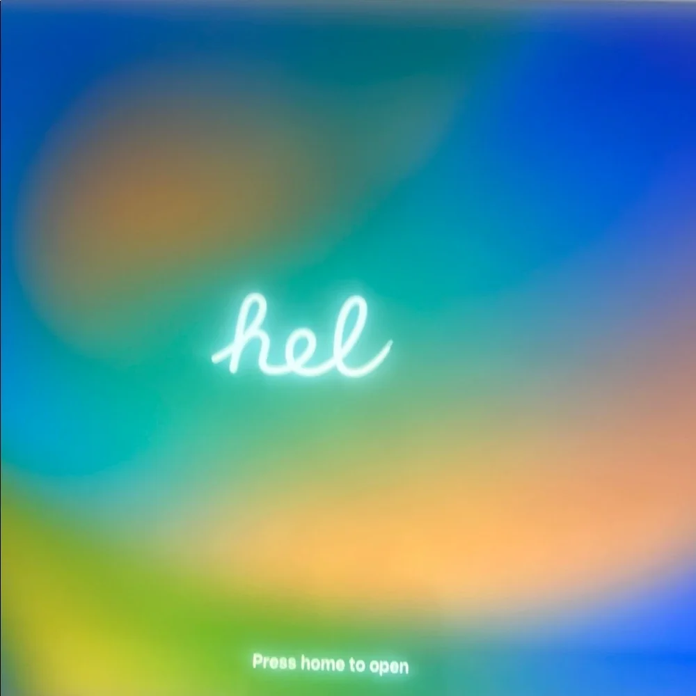 Apple Metallic Silver iPad